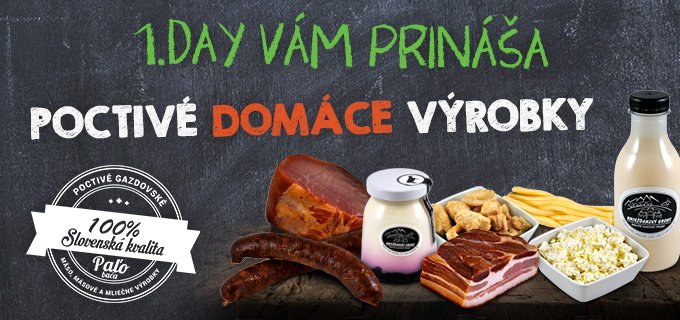 POCTIVÉ DOMÁCE VÝROBKY