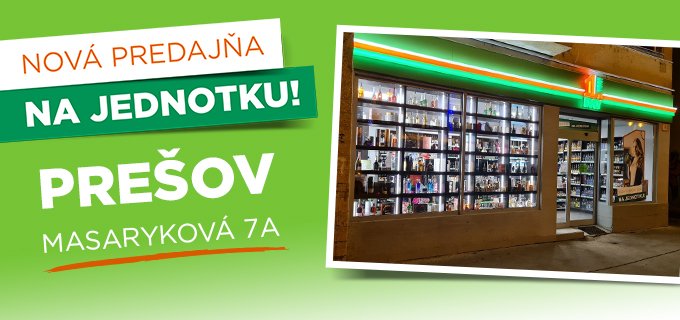 NOVÁ PREDAJŇA V PREŠOVE