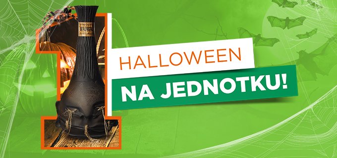 Ochutnajte HALLOWEEN na jednotku