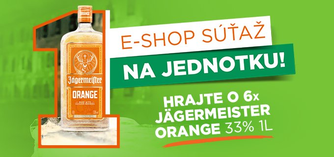 SÚŤAŽ O 6X JÄGERMEISTER ORANGE