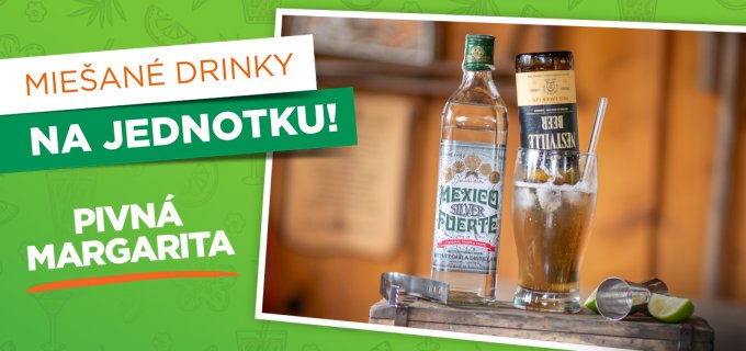 Miešaný drink Beergarita 