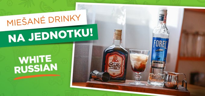 Miešaný drink White Russian 