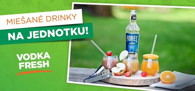 Miešaný drink Vodka Fresh
