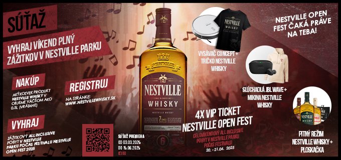 SÚŤAŽ S NESTVILLE WHISKY