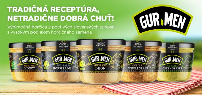 OCHUTNAJ PRÉMIOVÉ HORČICE GUR.MEN