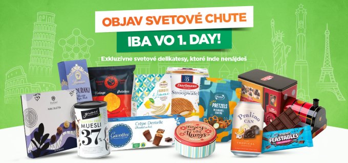 OBJAV SVETOVÉ CHUTE IBA VO 1.DAY