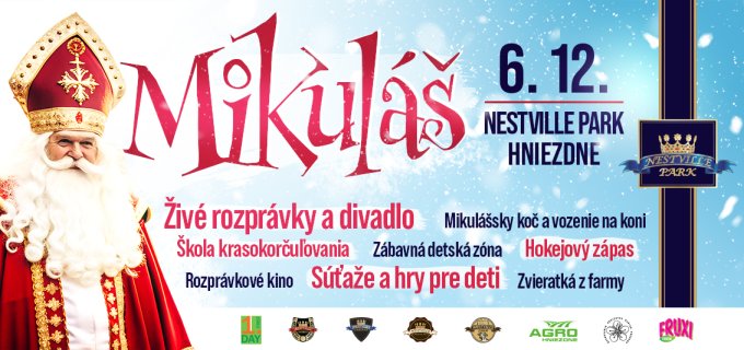 Mikuláš v Nestville Parku 2025