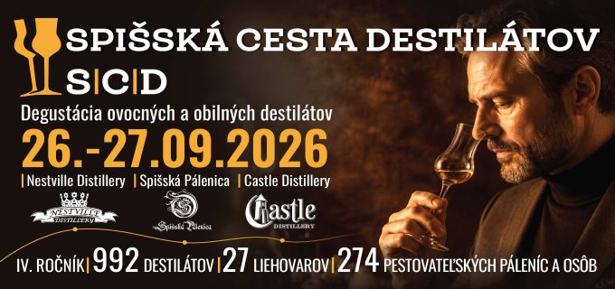 SPIŠSKÁ CESTA DESTILÁTOV 2026