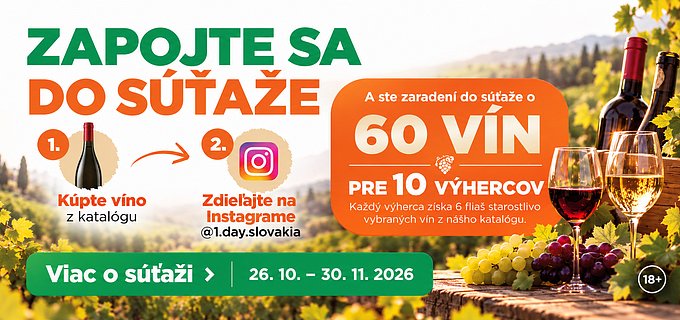 SÚŤAŽ O 60 VÍN