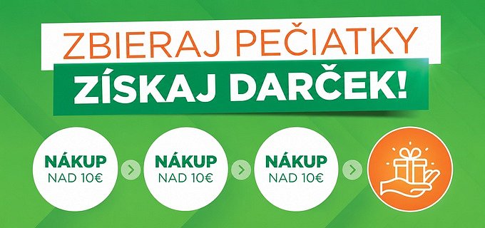 ZBIERAJ PEČIATKY A ZÍSKAJ DARČEK