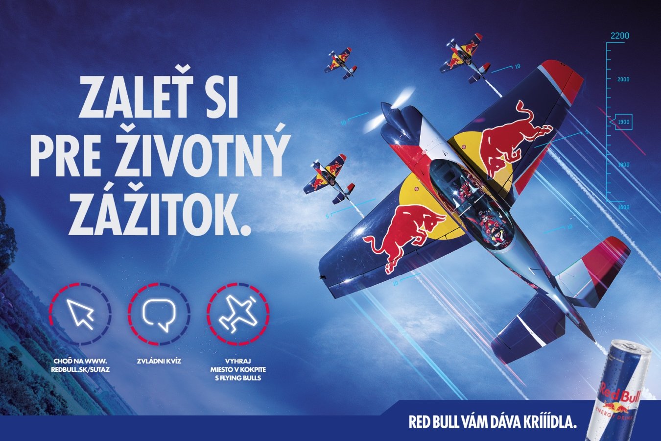 RED BULL - ZALEŤ SI PRE ŽIVOTNÝ ZÁŽITOK
